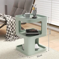 petite armoire de chevet, table basse moderne luxueuse et simple, quelques côtés, salon créatif nordique, quelques coins. 6