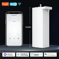 15 ซม.Tuya WiFi สมาร์ทไฟฟ้าผ้าม่านมอเตอร์ 2 ช่องรีโมทอัจฉริยะสนับสนุนควบคุมเสียง Alexa Google home Assistant 1