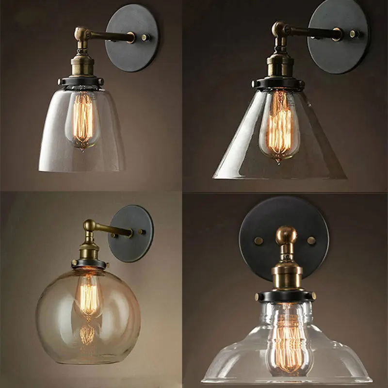 

glass wall lamp long wall sconces bathroom vanity dining room sets laundry room decor antique wooden pulley antique lamp styles