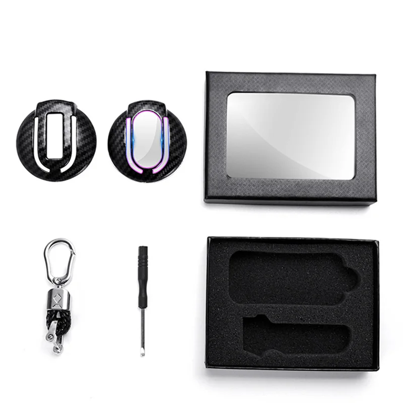 Custodia per chiave Auto in carbonio per BMW Mini COOPERS ONE JCW F56 F55 F54 F57 F60 R55 R56 R57 R58 R59 R60 S Roadster accessori Auto - Sd908bf0f61944b9785a01c42e1687704u
