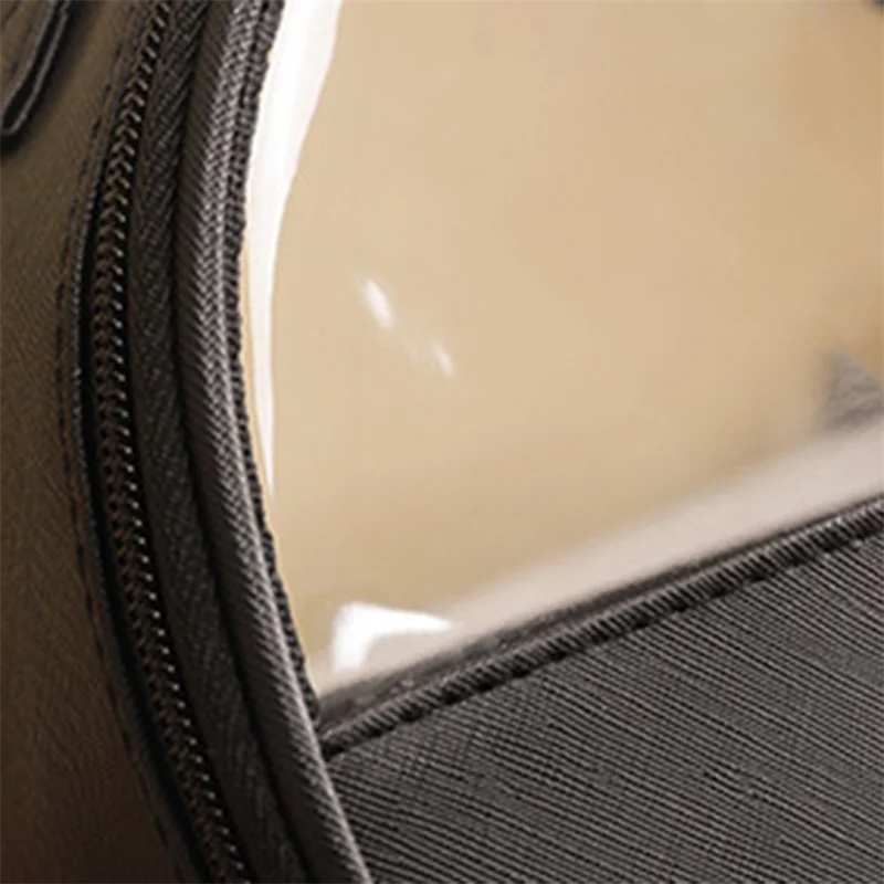 Transparent Cosmetics &Amp; Travel Compact Black Bag For Toiletries Travel Practical Accessories