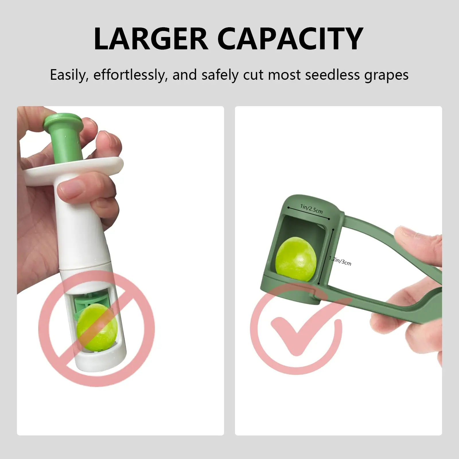 Tomato Slicer Cutter Grape Tools Cherry Fruit Salad Splitter Artifact for Toddlers Small Kitchen Accessories Cut Gadget for Baby