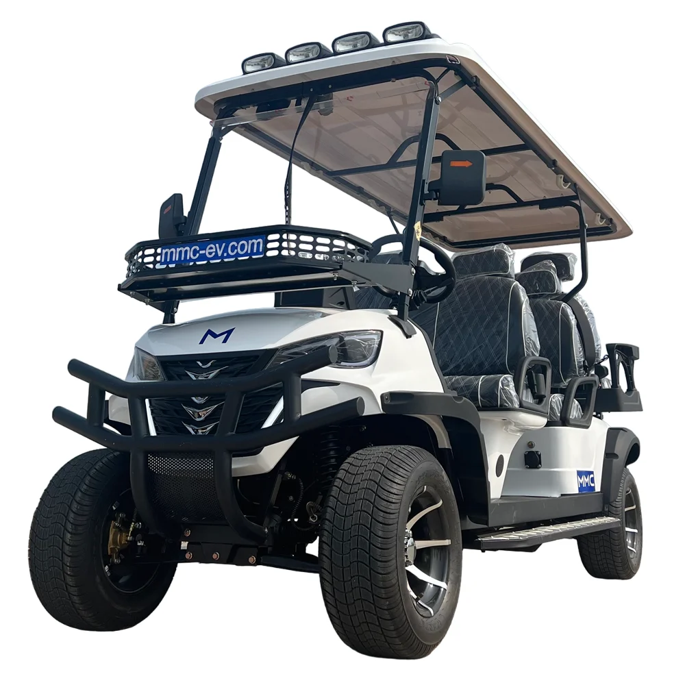 Wholesale Product Smart Design 4 Seaters 4 wheel Electric Club Car Off-Road Golf Cart 6 Seat Electric Lithium Buggy