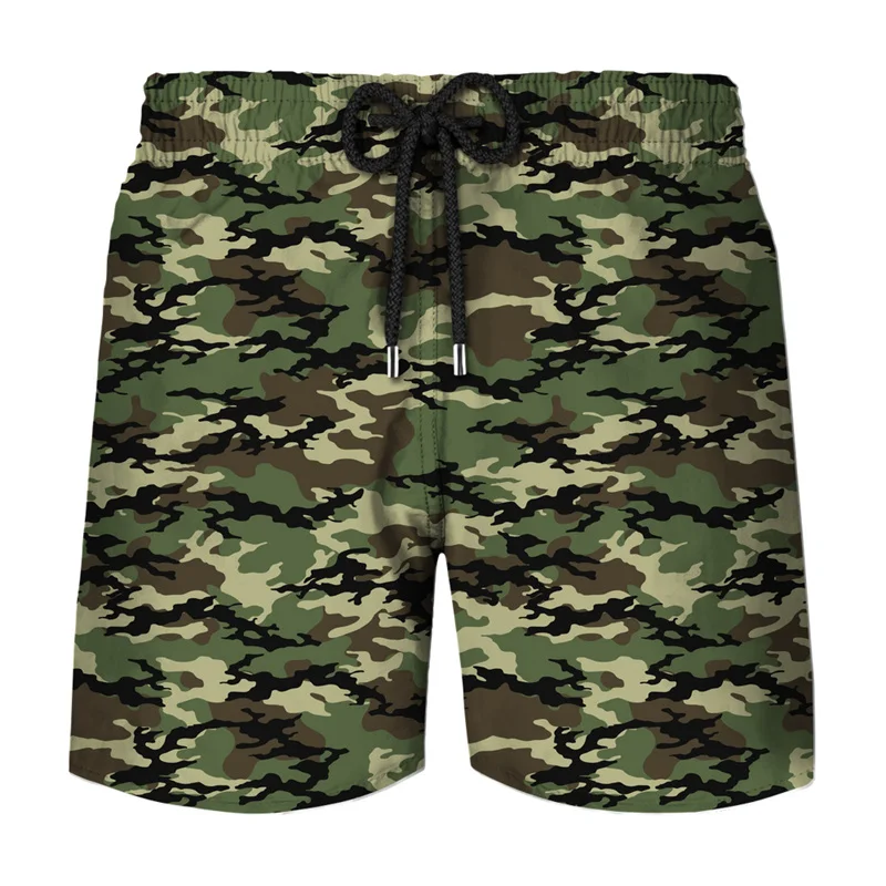

2024 Camouflage Beach Shorts Boys Swimwear Shorts Breathable Surfing Board Shorts Quick Dry Swimming Trunks Camo Briefs Boy