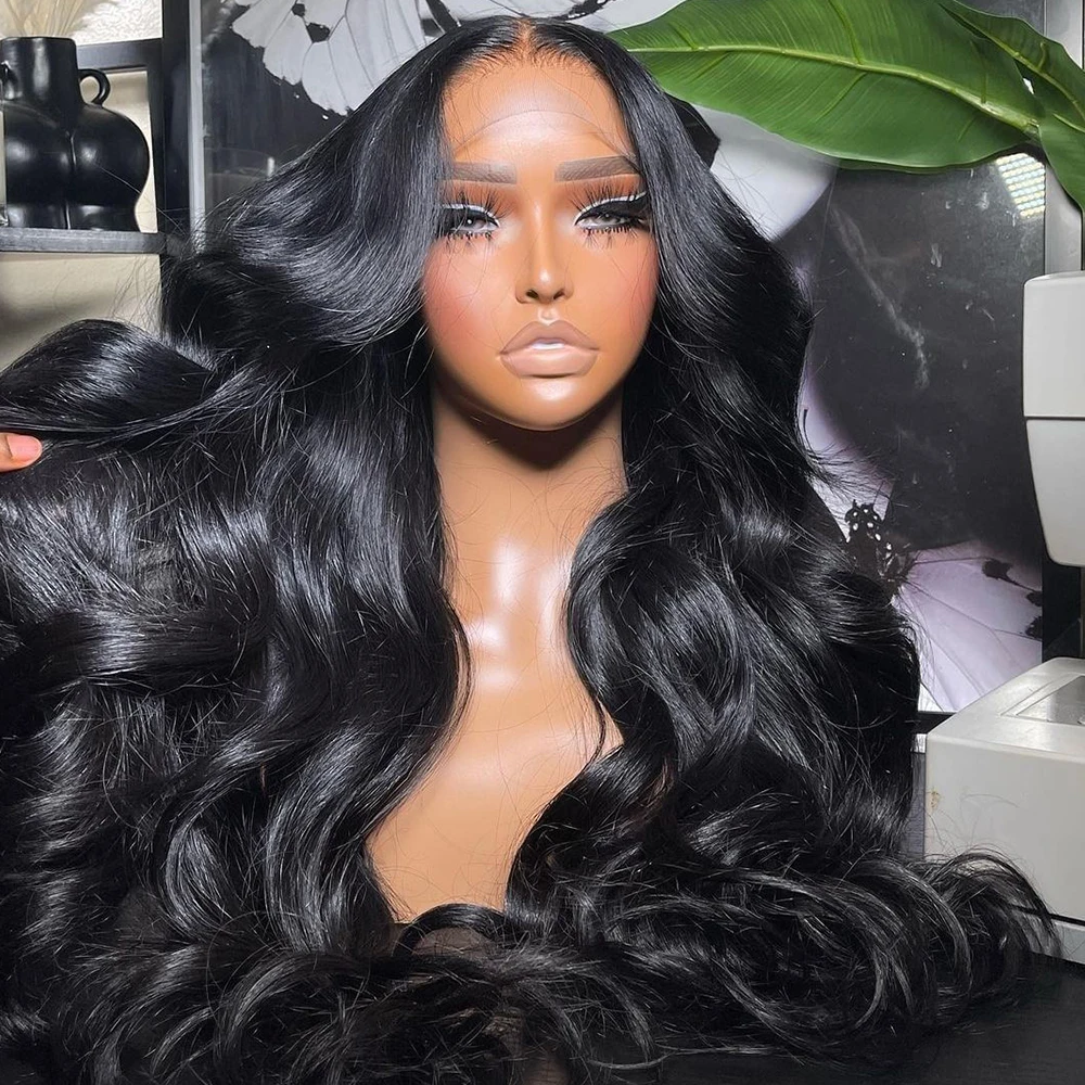 30 Inch Body Wave Lace Front Wig 13x4 360 Full Lace Wig Human Hair Pre Plucked 13x6 Hd Transparent Lace Frontal Wigs For Women