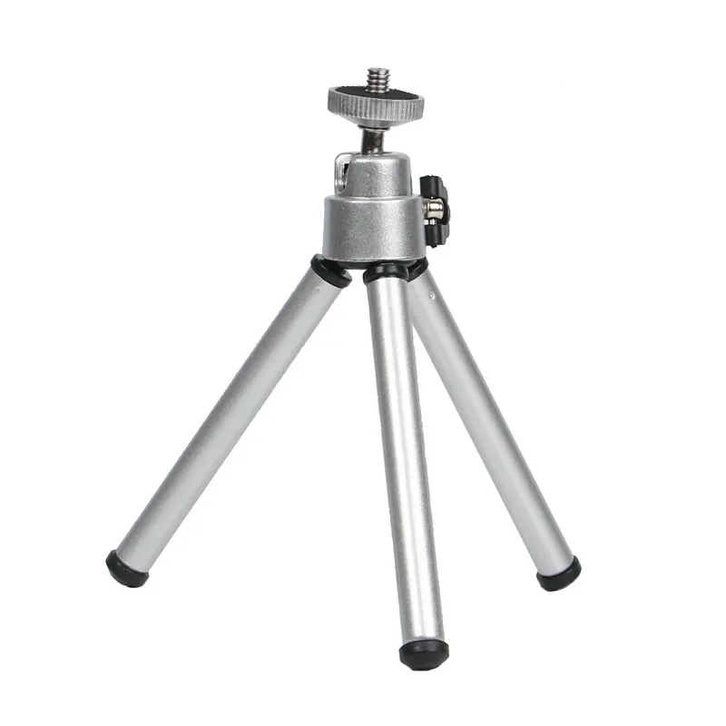 Compact Aluminum Alloy Desktop Tripod with Adjustable Flexible Stand