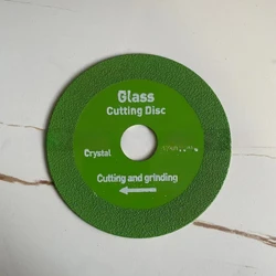 Enhanced Diamond Glass Cutting Disc for Precision Cutting - Suitable for Marble, Ceramic Tiles, Jade, Crystal, and Glass (100 22 sand width 15)