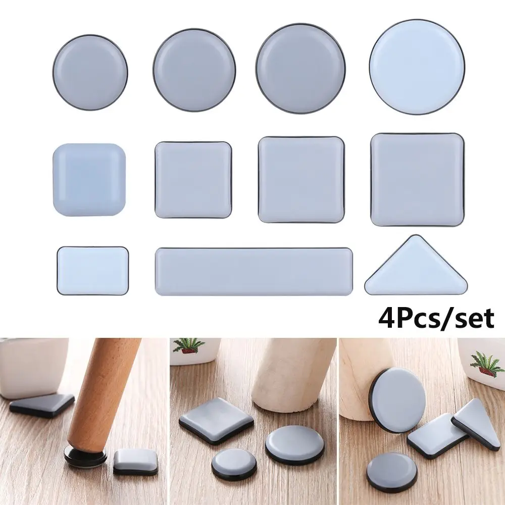 4/8 stücke Möbel Bein Slider Pads leicht bewegen schwere Möbel Tisch Basen Protector Beine Anti-Abrieb Boden matte mit Schrauben