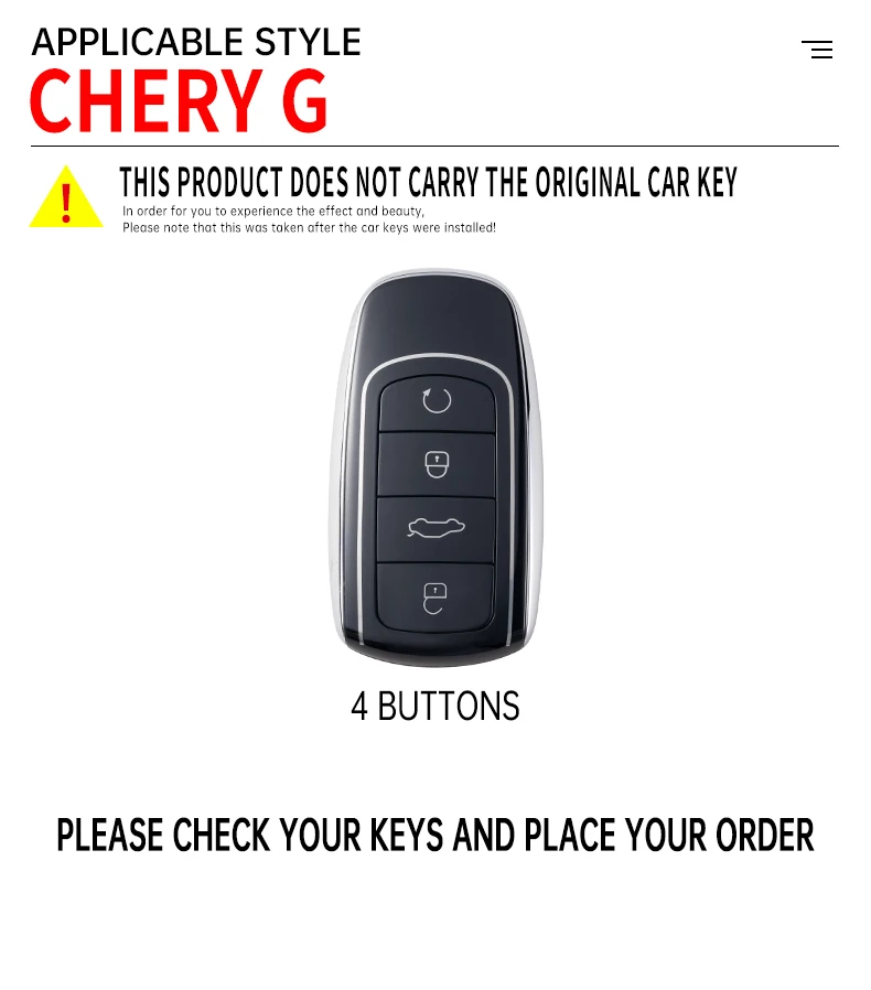 Premium Metal & Silicone Car Key Case Cover