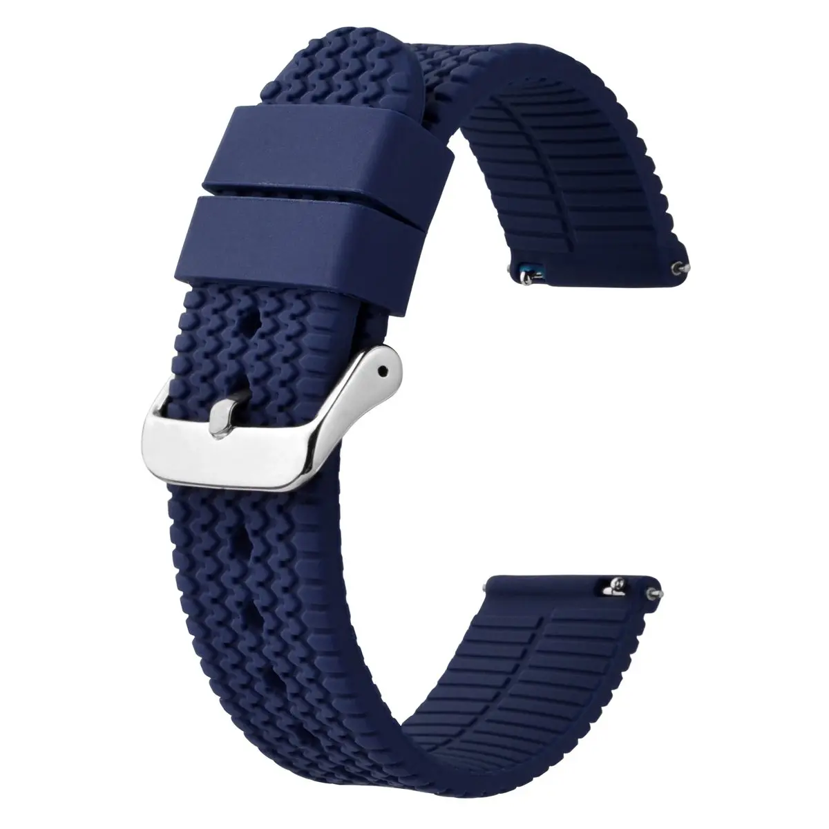 BISONSTRAP New Silicone Watch Band 18mm 20mm 22mm Watch Strap for Men Women Replacement Band Quick Release waterproof Watchbelt