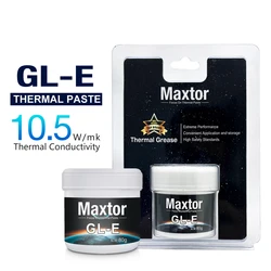 GLE Maxtor Thermal Compound Conductive 10.5W/mk Grease Paste Silicone Plaster Heat Sink for CPU GPU Chipset Notebook Cooling Coo