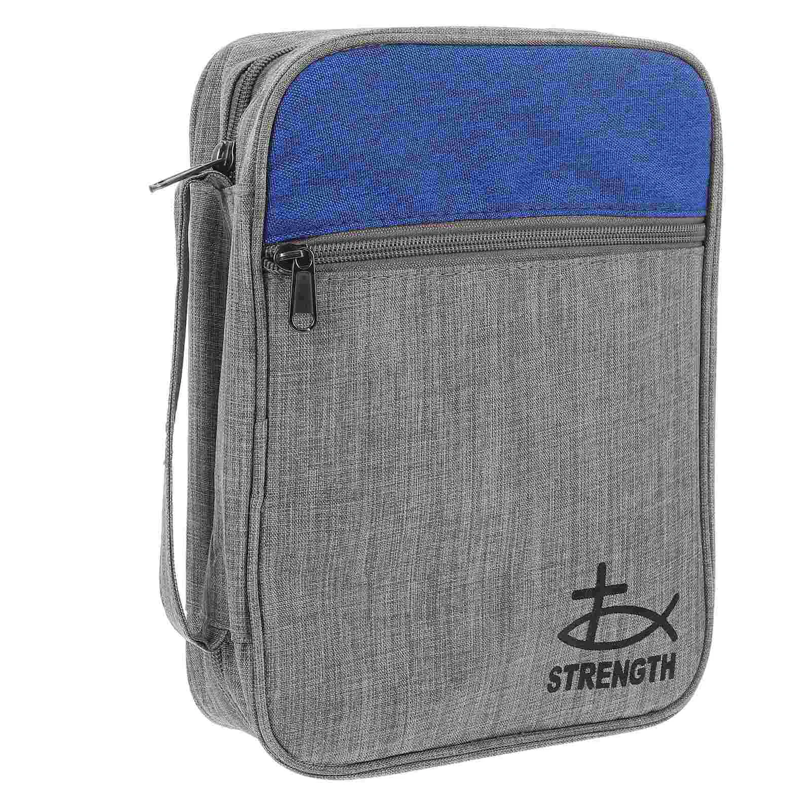 

Zipper Designed Bible Book Bag Functional Protective Bible Book Protector Decorative Bible Book Bag