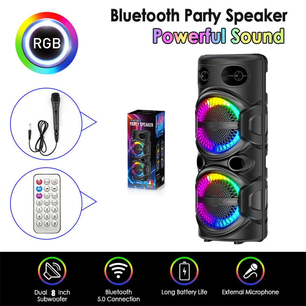 Portable Bass Bluetooth Speaker 4