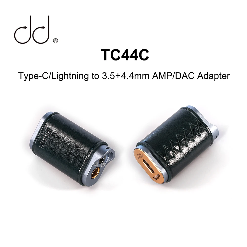 

Адаптер DD ddHiFi TC44C (синий) USB DAC AMP USB-C/Lightning на выход 3,5 + 4,4 мм, двойные чипы CS43131 PCM384 DSD256 audirect