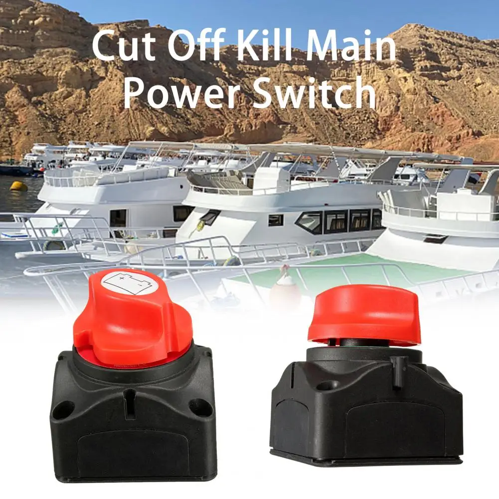 

Universal Battery Isolator Sensitive Car Battery Selector Rotary Switch Auto Yacht Supplies