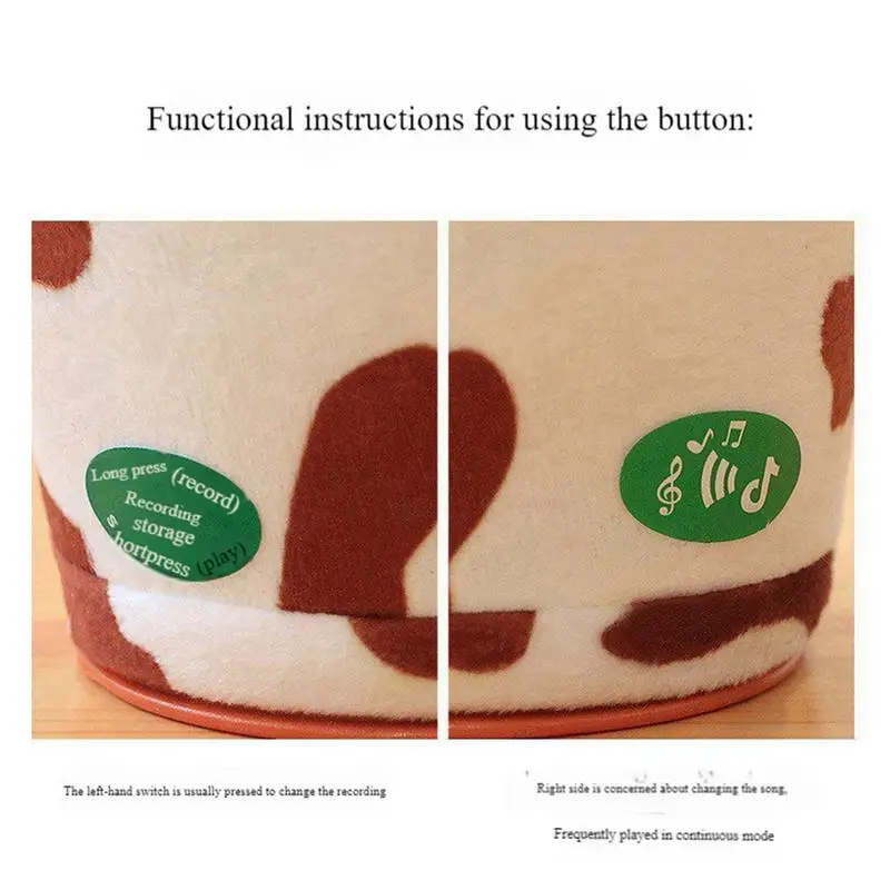 Kids Dancing Talking Animals doll Interactive Talking Sunny Animal Electronic Plush Toy Home Decoration for Children Xmas Gifts