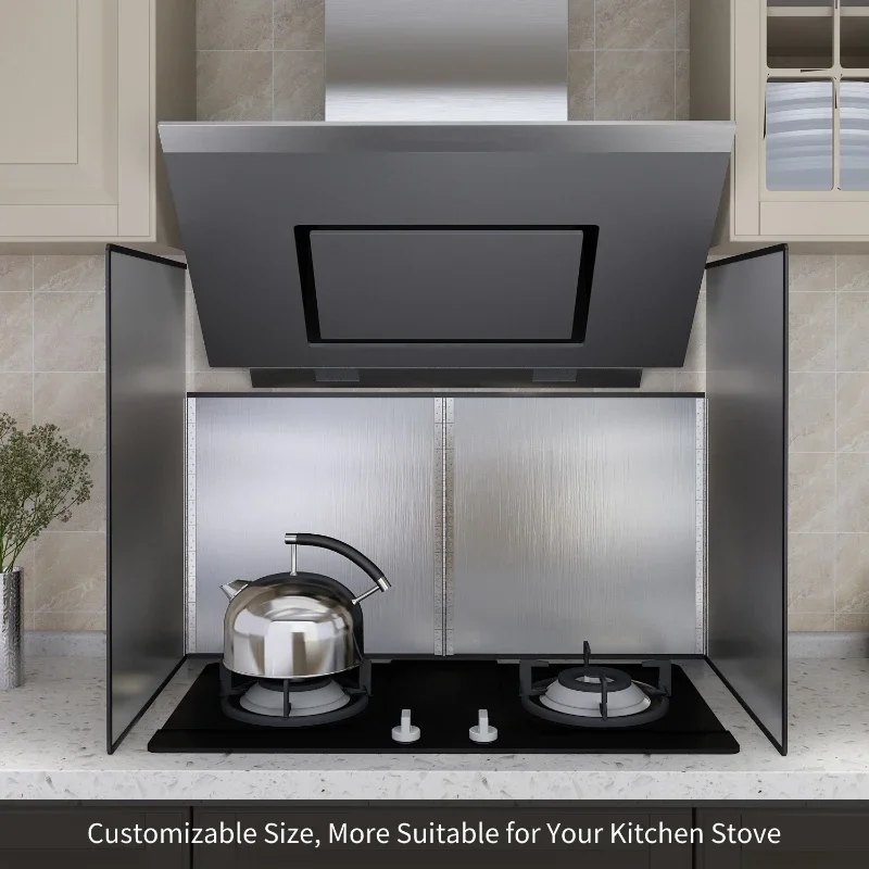 Kitchen Splatter Guard Cooking, Custom Size, Stove Top Stainless Steel Grease Splatter Screen for Frying, Contact Us Best Quote