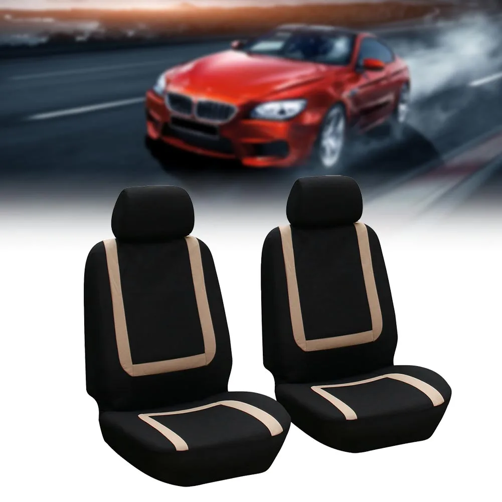 

4-piece Set Car Seat Protective Covers All Season Universal Anti Dirt Wear-resistant Strip Car Interior Seat Cover Accessories