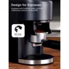 Coffee Grinder, Anti-static Conical Burr Coffee Grinder W/ 35 Precise Grind Setting, 2-12 Cup Select Timer, Coffee Bean Grinder 6