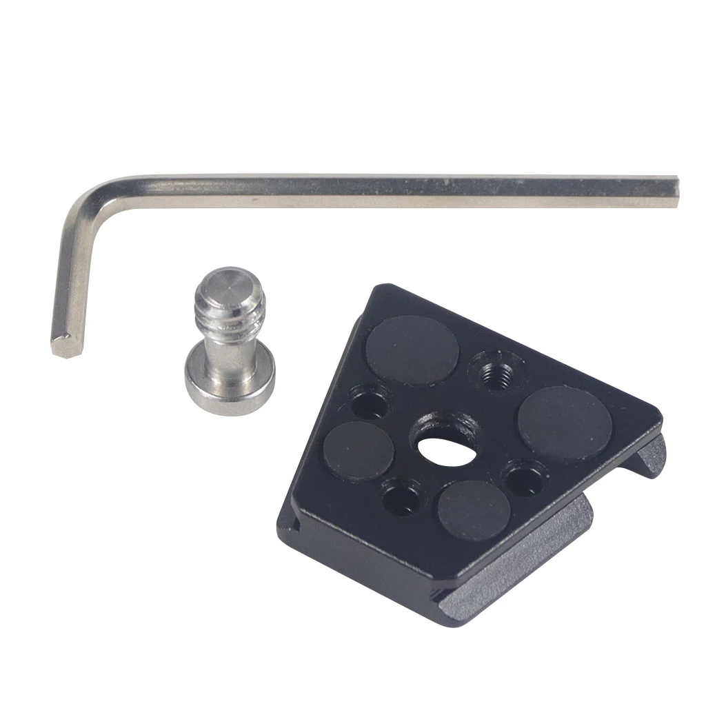 Quick Release Mount Plate Board Anti-shake Clamp V Port for GoPro13 Insta360 DJI