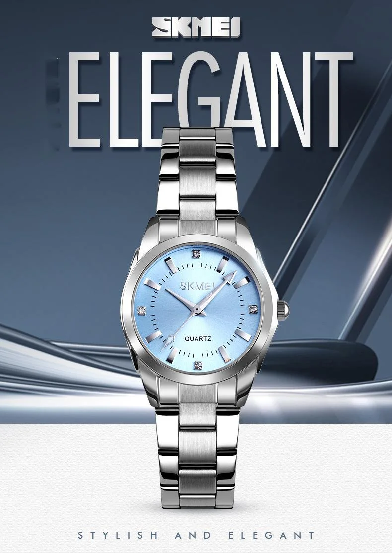 Nouvelle meilleure vente montre temps beauté montre en acier inoxydable mode étanche montre à Quartz niche montre pour femme montre_voghion.com