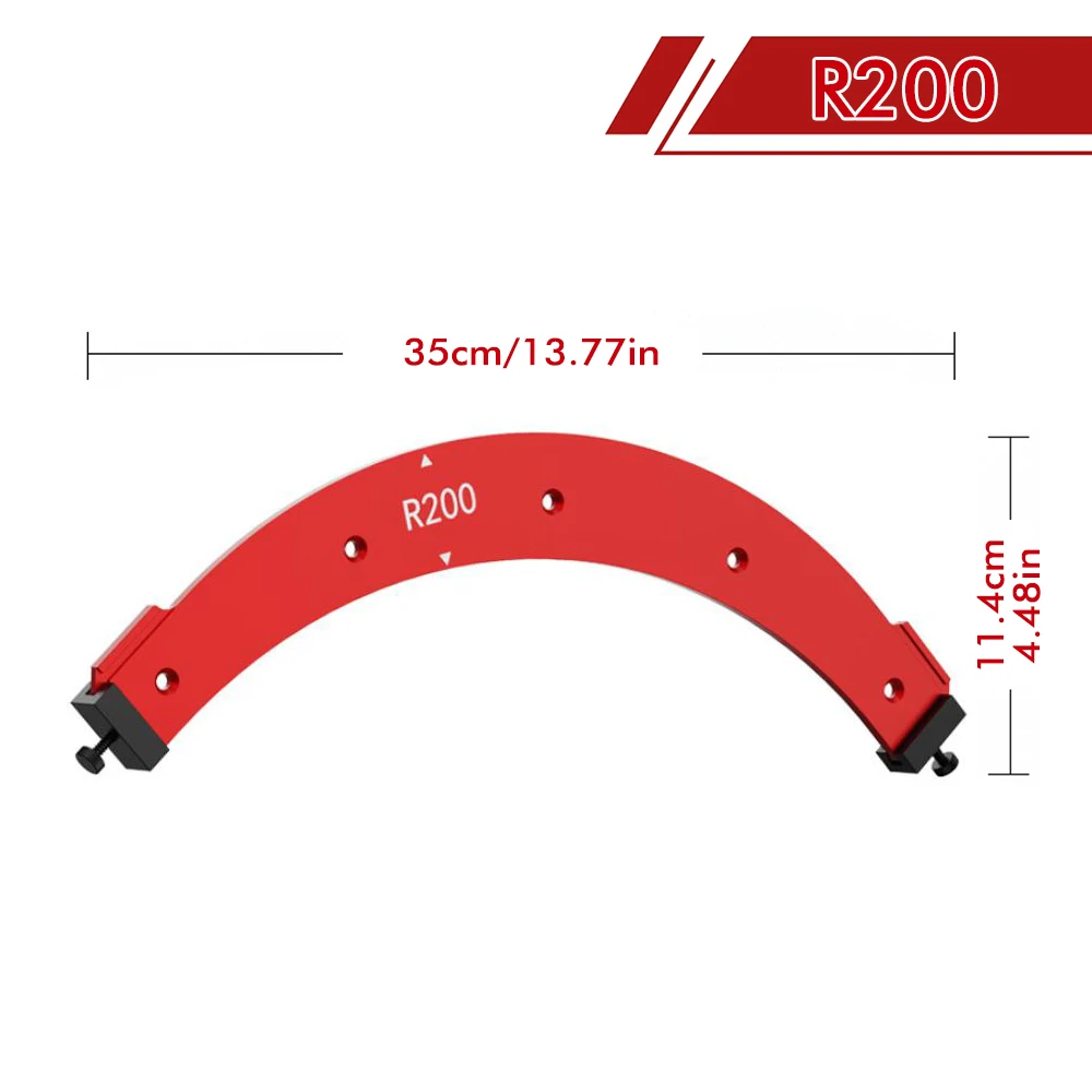 Router Templates - Router Corner Radius, Ergonomische Router