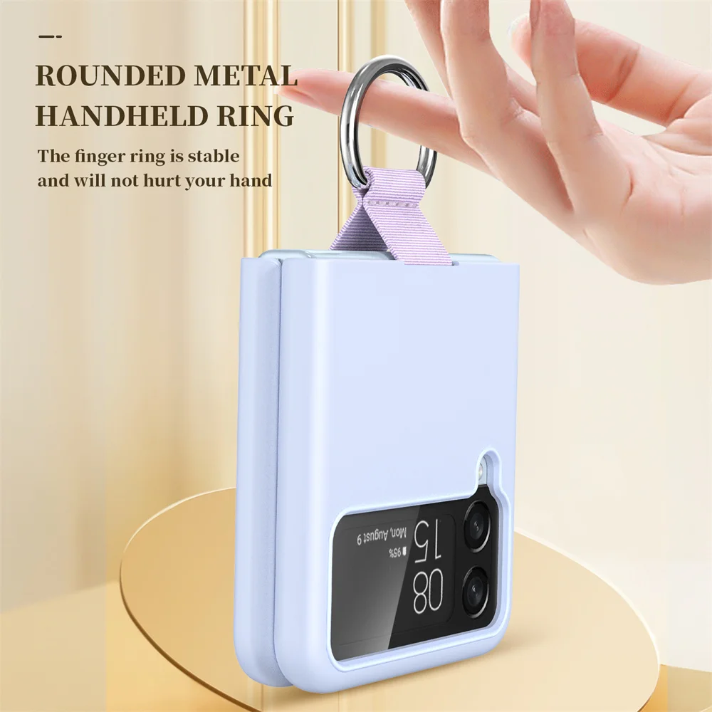 Luxury Matte PC Armor Finger Ring Grip Case in Candy  Design