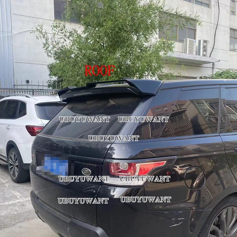 

Задний спойлер на крышу для Land Rover Range Rover Sport 2014-2021, удлинитель для заднего крыла из АБС-пластика, черный спойлер для автомобиля