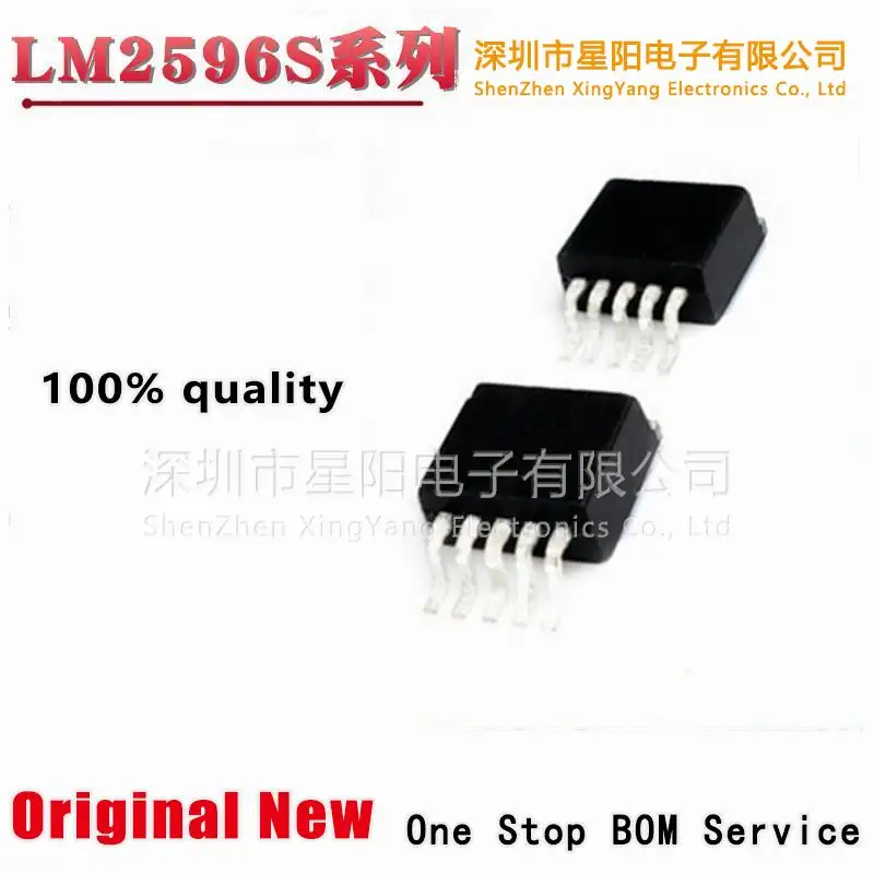 Nuovo E Originale Lm2596 Lm2596S - 5.0 V / 3.3 V / 12 V/Adj Patch To - 263-5