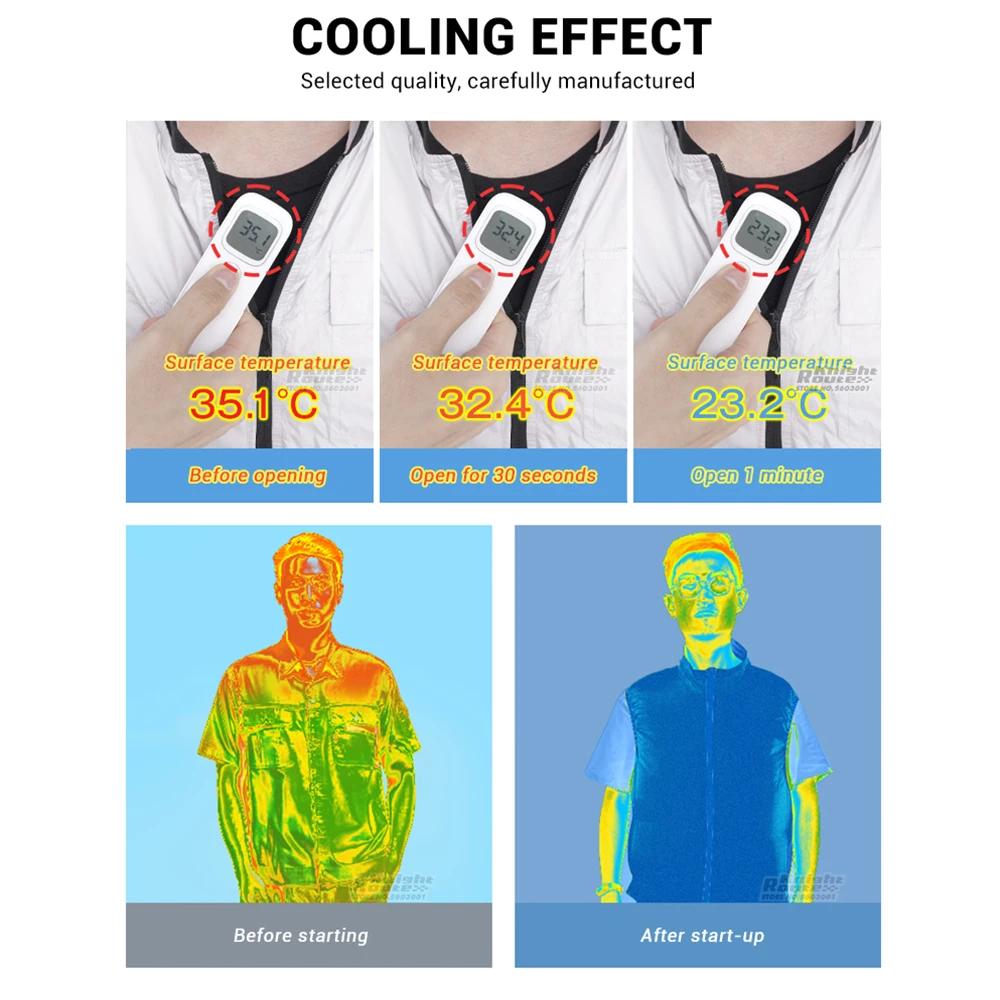 시원한 여름을 위한 최고의 솔루션 - 오토바이 조끼 선풍기