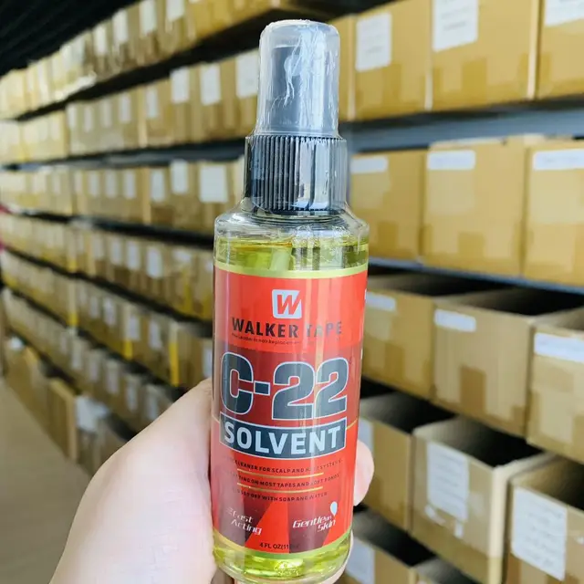 Walker Tape C-22 Solvent Spray Remover for Lace Wigs Toupee Adhesive Removers Wig Glue Remover Hair Extension Remover for Tape 2