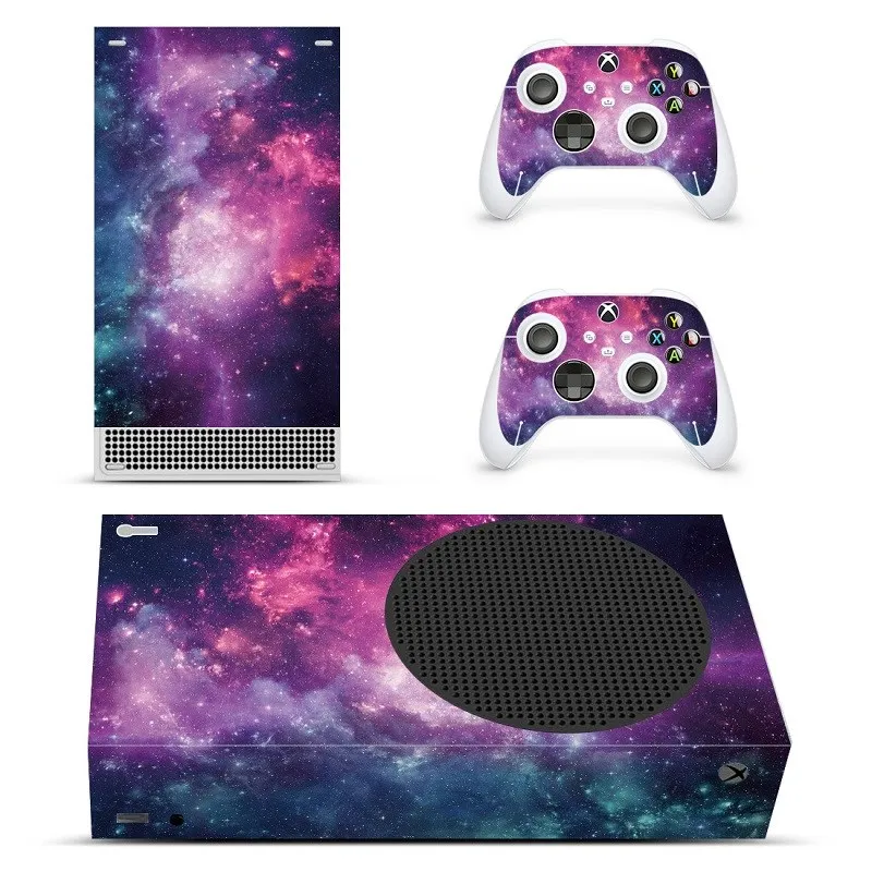 For Xbox Series S Decal Skin Sticker Cover For Xbox Series S Console and 2 Controllers 