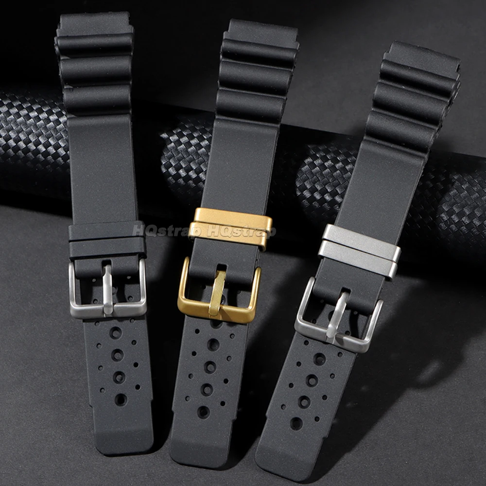 ND Limits Diver Silicone Sport Waterproof Watch Band - Premium Resin Strap