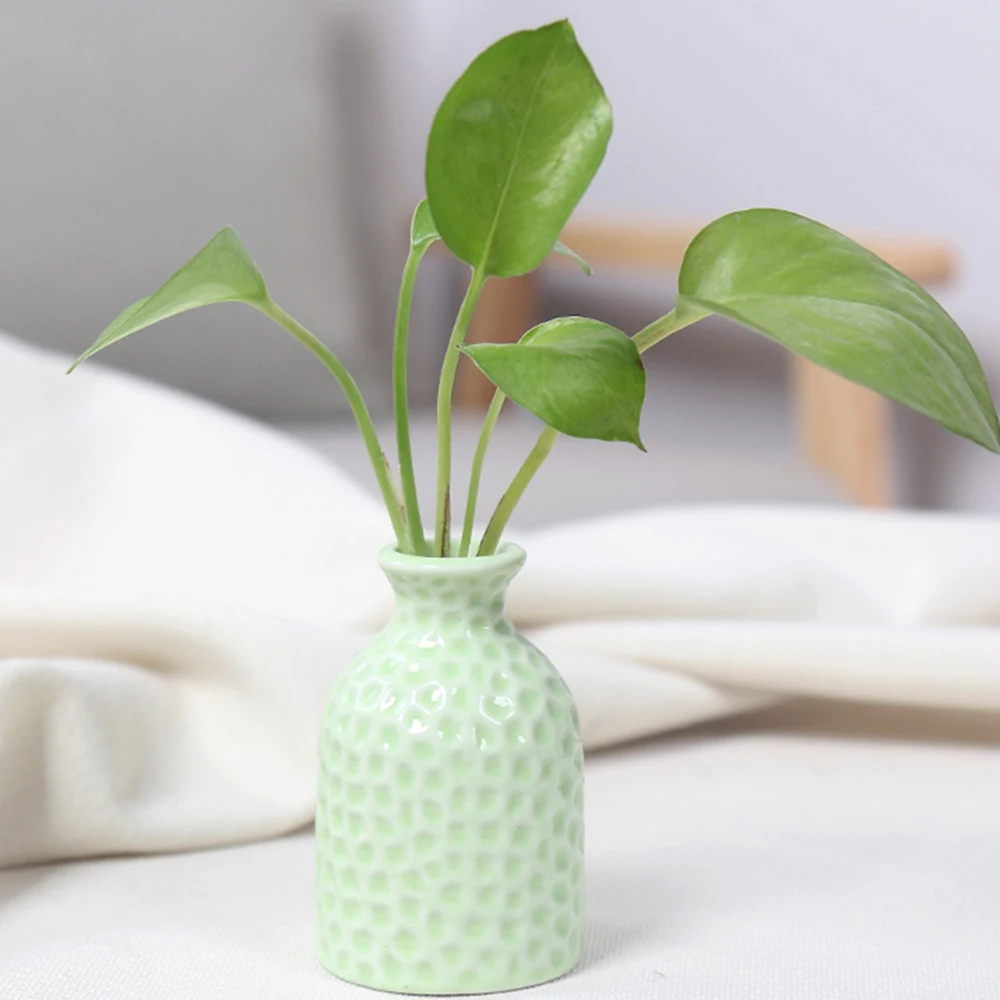 Nordic Ceramic Vase Simple Small Fresh Flower Pot Storage Bottle For Flowers Living Room Modern Home Decorations Ornaments