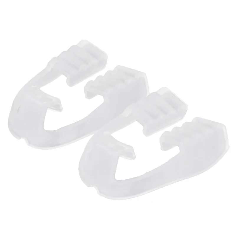 2Pcs Teeth Grinding Guard Sleep Mouthguard Splint Clenching Protector Tools
