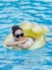 Swimming Ring Swim Circle with Daisy Decor Pool Foats Adult Kids Inflatable Pool Tube Giant Float Boys Girl Water Toy Swim Laps 3