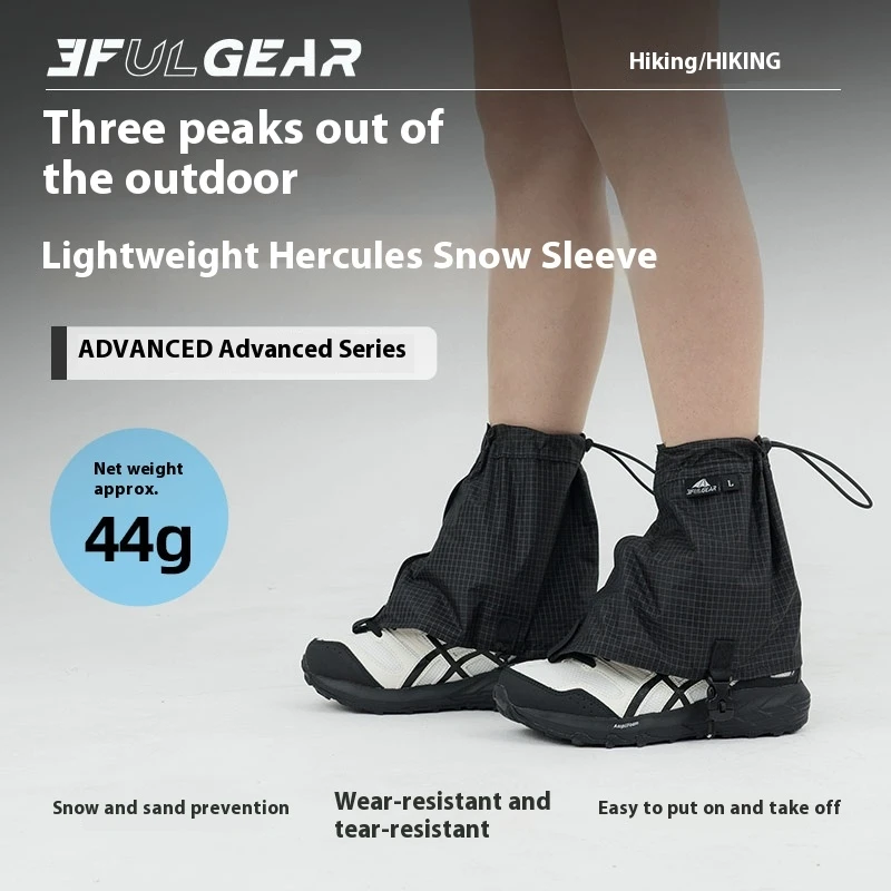 Waterproof Outdoor Hiking and Climbing Gaiters for Winter Snow Protection