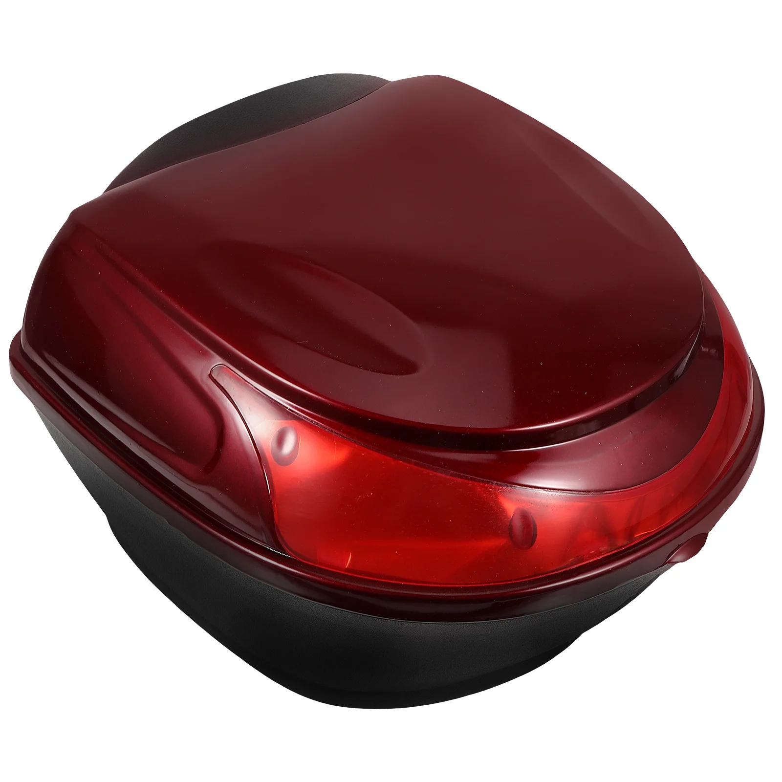 

ased on the given English text, the possible title could be "Motorcycle Top Case Large Capacity Scooter Tail Box
