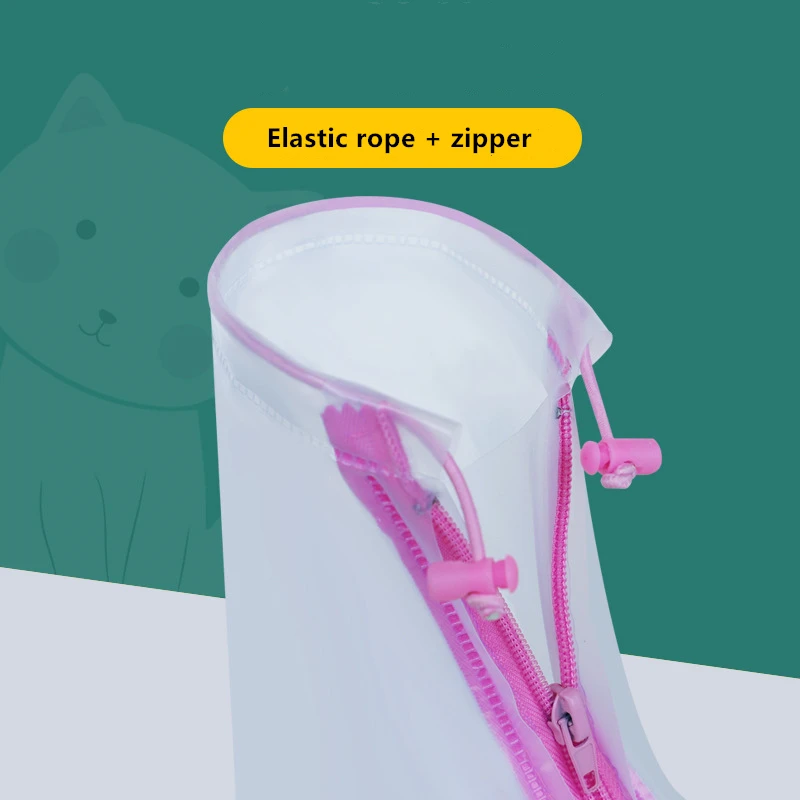 Kids Cartoon Dinosaur Overshoes Galoshes 6