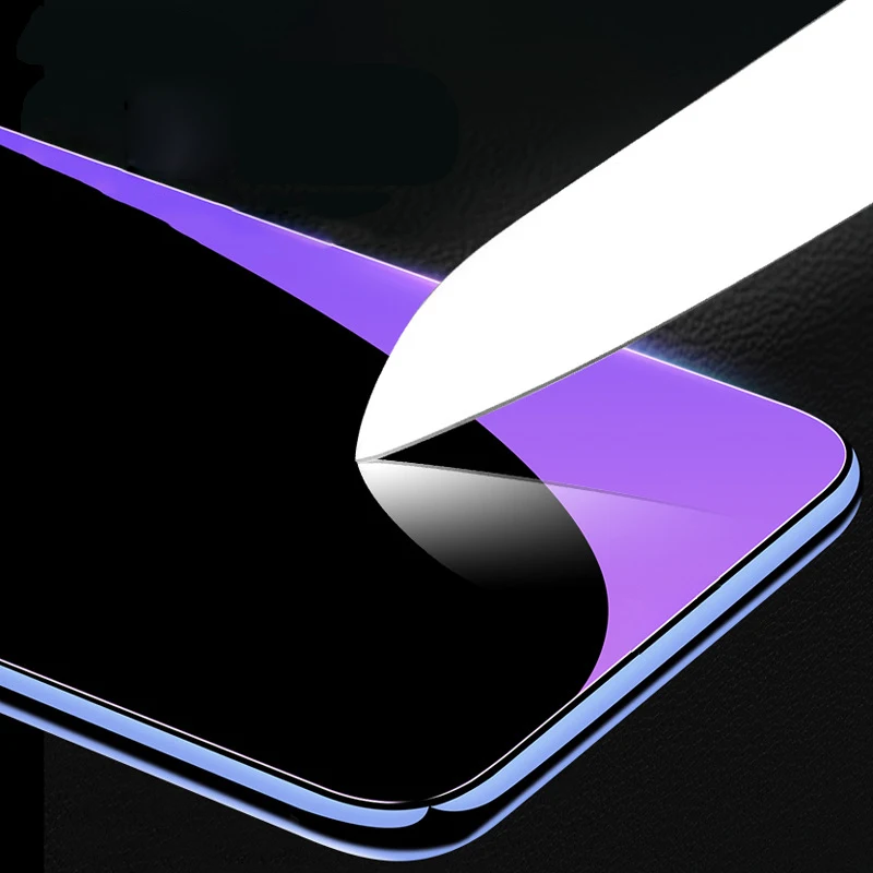 For OPPO Reno 5 5F 5K 5Lite 5Z 5A 5G Tempered Glass Screen Protector For Reno 6 Reno6 Lite Z 5G Anti Blue Protective Glass Cover — view 3