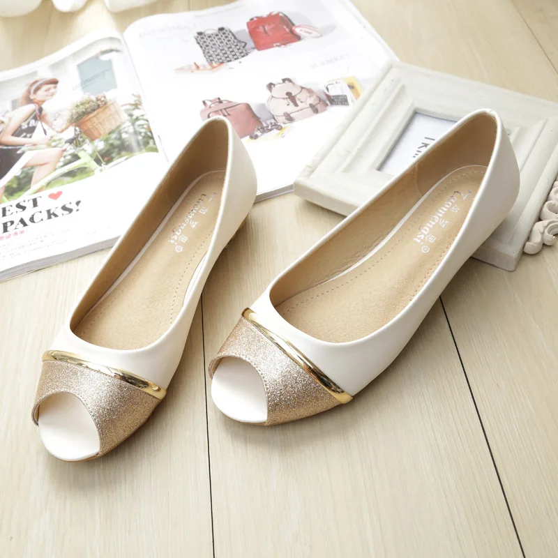 Mehrfarbige, klobige Peep-Toe-Sandalen für Damen, zum Hineinschlüpfen, Sommerschuhe, lässige Damen-Wandersandalen mit offener Spitze – Detail 10