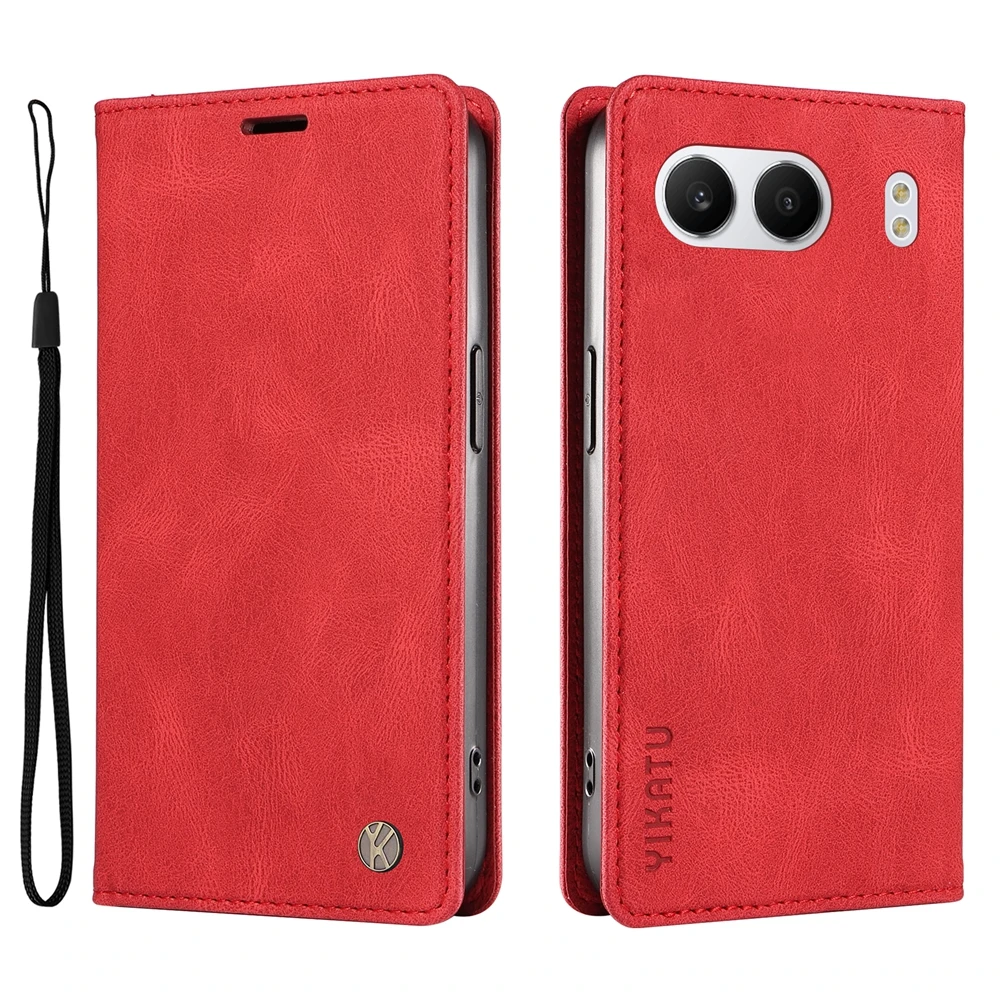 Premium Magnetic Leather Wallet Flip Cover | Sleek Shockproof Case