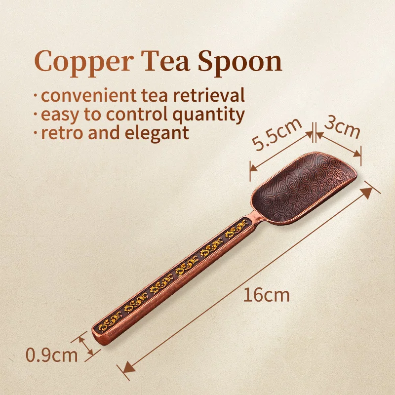 KAMJOVE Chinese Kung Fu Tea able Accessories Tea Ceremony Essentials Silicone Water Scraper Rubber Drainage Pipe Copper Fork