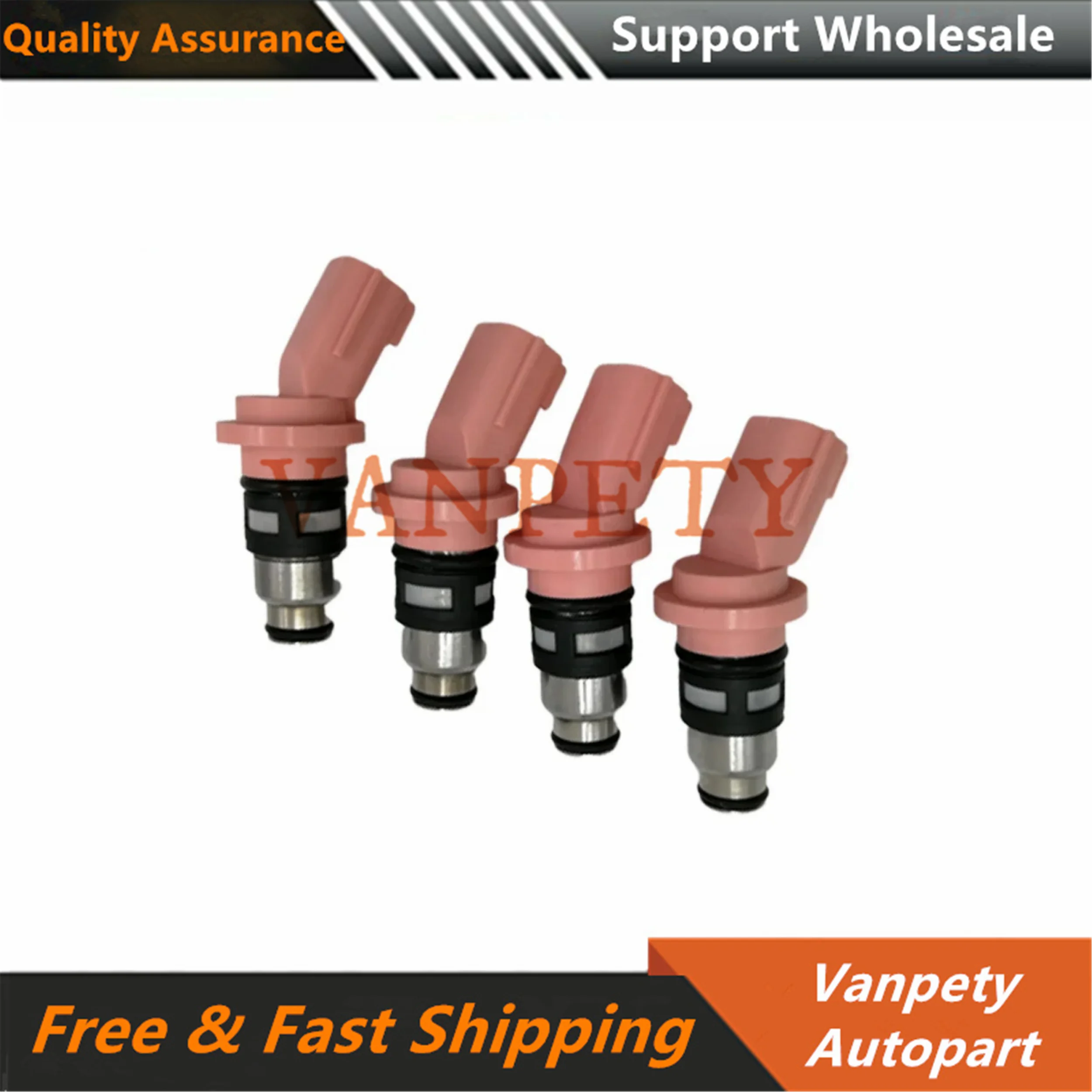 4PCS New Fuel Injector/Nozzle for N-issan GA15DE CGA3DE 166000M300