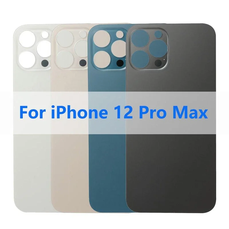 iPhone 16 Pro Max Replacement Rear Back Glass Big Hole w/ Metal