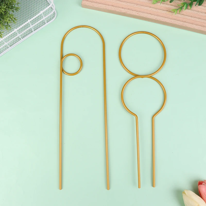 1PC Climbing Plant Trellis Plant Support Garden Stake Stand Climbing Rack Iron Flower Trellis Frame Stand Holder Garden Decor