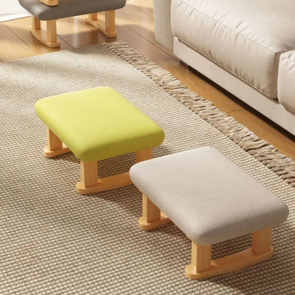 Sgabello in Legno Massello con Bordi Arrotondati - immagine 2
