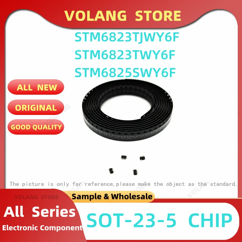

5Pcs STM6823TJWY6F SOT23-5 SMD STM6823TWY6F SC-74A CHIP STM6825SWY6F
