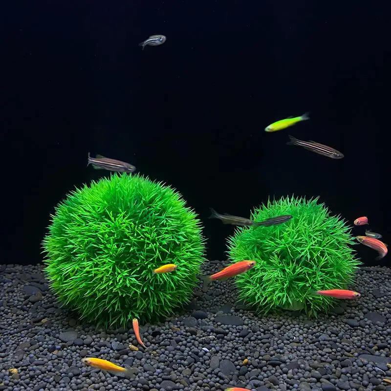 Artificial Aquarium Grass Ball 5