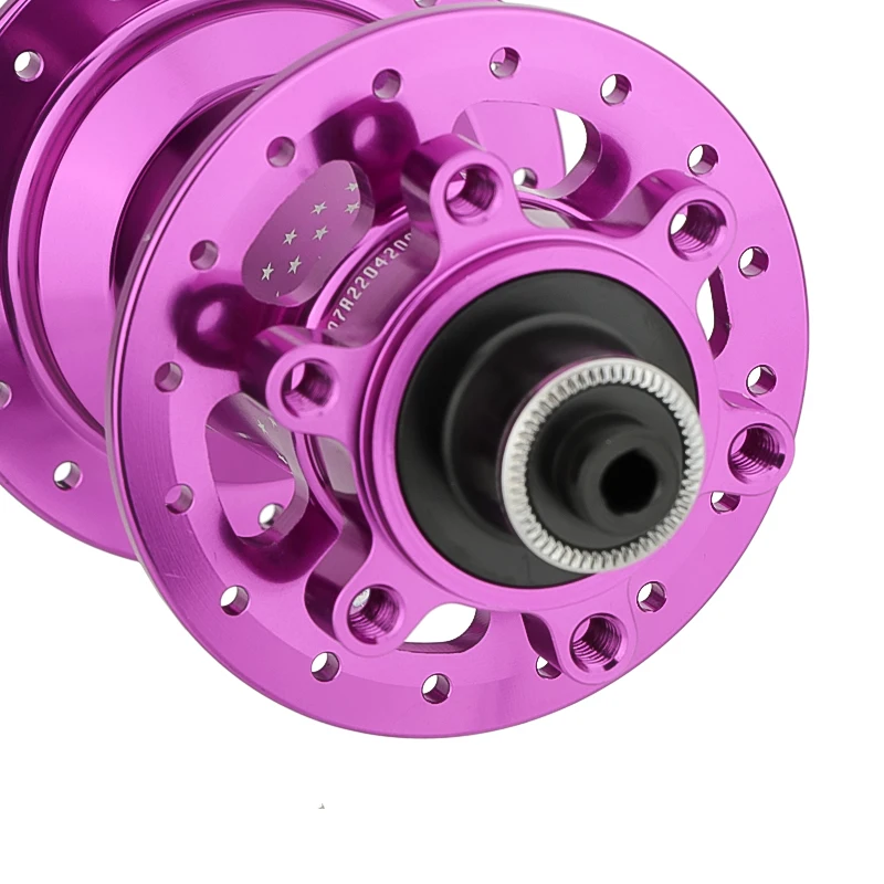 Фото HASSNS PRO7 24/32 Отверстия MTB Hub 120s дисковый тормоз, герметичные 4 подшипника, шумовые кубические велосипедные втулки для Shimano 7/8/9/10/11/12 Скоростей №2